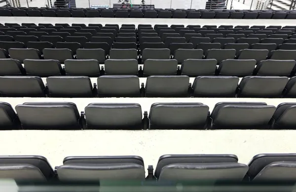 Black seats — Stock Photo, Image