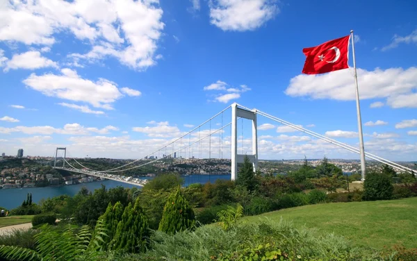 Boğaziçi Köprüsü — Stok fotoğraf