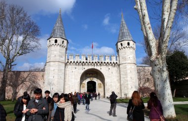 Topkapı Sarayı'nın kapısı