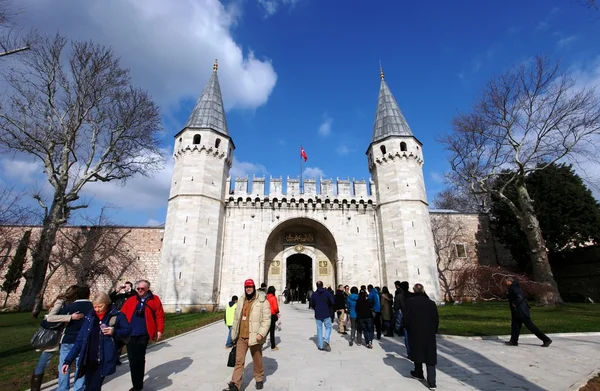 Brána paláce topkapi — Stock fotografie