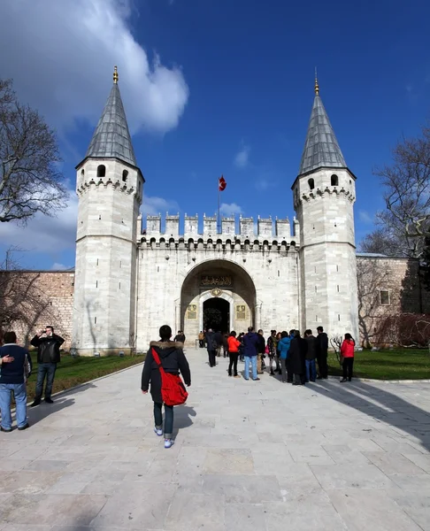 Gate of Topkapi Palace — Stock Photo, Image