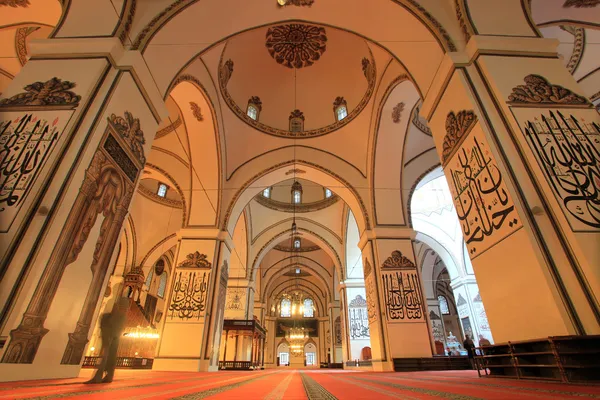 Bursa große Moschee (ulu cami) — Stockfoto