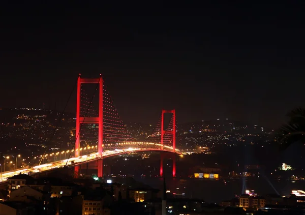 Istanbul Bosporen-bron — Stockfoto