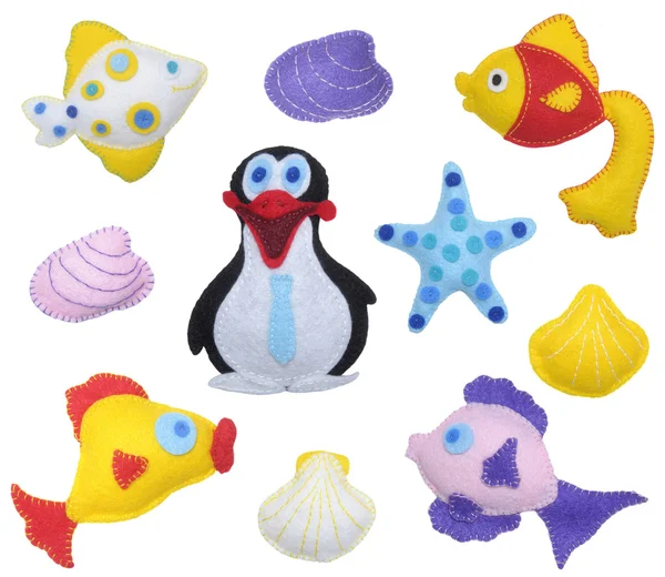 Peces y pingüinos —  Fotos de Stock