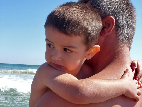 Hijo y padre — Foto de Stock