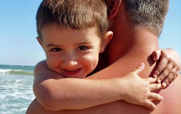 Hijo y padre — Foto de Stock