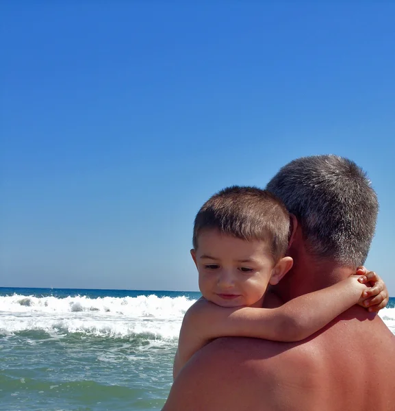 Hijo y padre — Foto de Stock