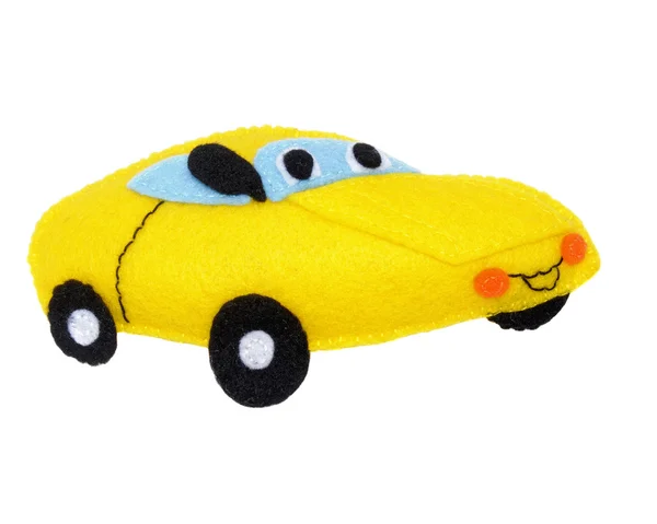 Żółty samochód — Zdjęcie stockowe
