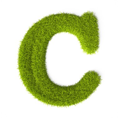 çim tarzı latin alfabesi harfi c