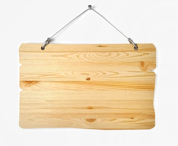 Old wood notice board — Stock Photo, Image