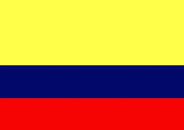 Colombie Drapeau — Photo