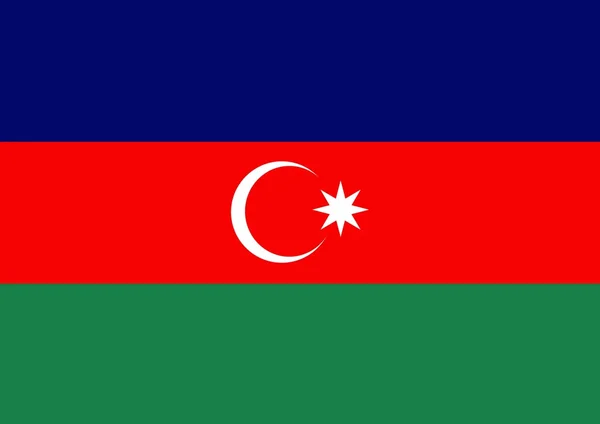 Azerbaïdjan Drapeau — Photo