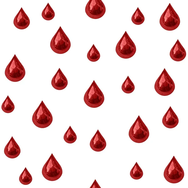 Bezešvé krev kape — Stock fotografie