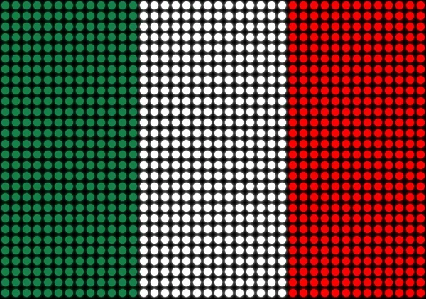 Absztrakt Olaszország zászló — Stock Fotó