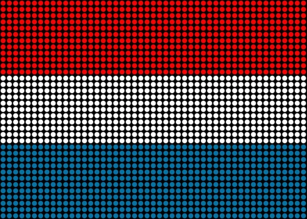 Прапор абстрактних Люксембургу — стокове фото
