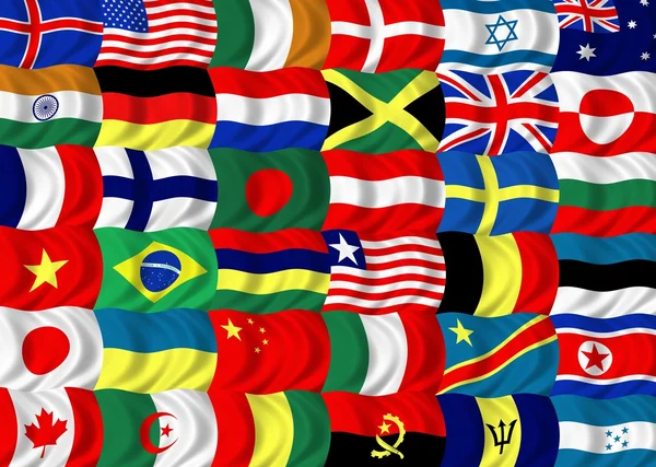 Flag background — Stock Photo, Image