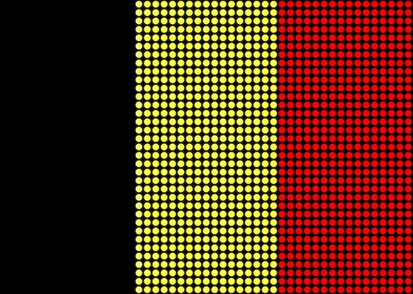 Streszczenie banderą Belgii — Zdjęcie stockowe