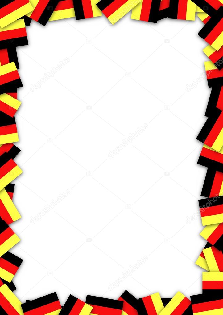 Germany flag frame