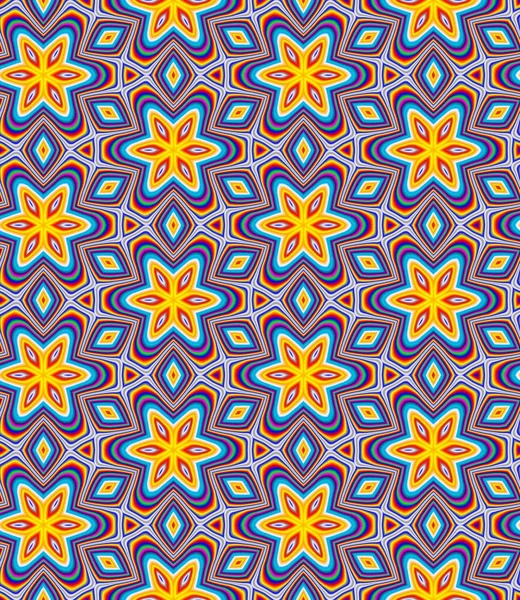 Psychedelic Tile — Stock Photo, Image