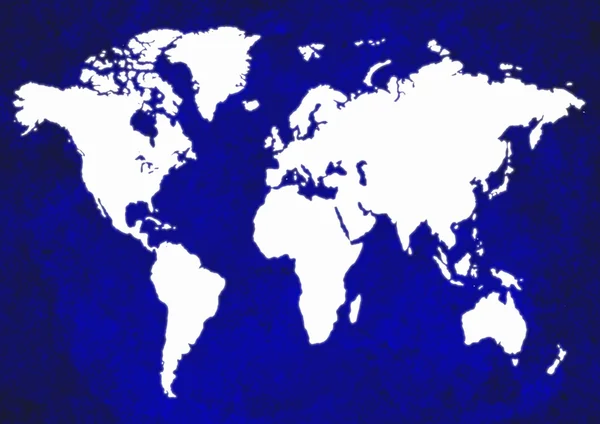 Mapa de brilho branco — Fotografia de Stock
