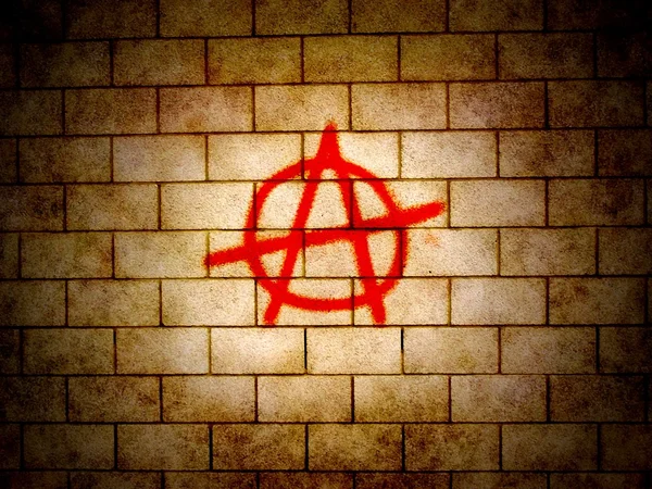 Anarchy symbol — Stock Photo, Image