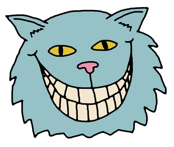 Kot z Cheshire — Zdjęcie stockowe