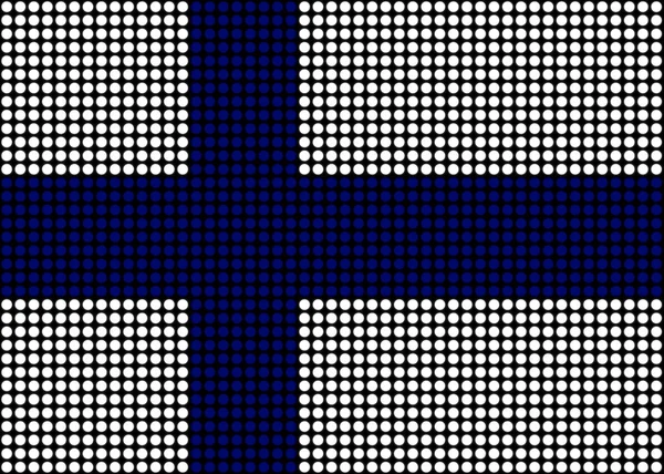 抽象的なフィンランドの国旗 — ストック写真