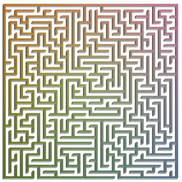 3D-Labyrinth — Stockfoto