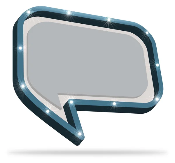 Talk-Symbol Stockbild