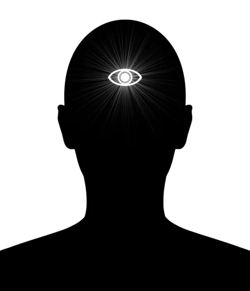 Third eye of knowledge — Stock Photo, Image