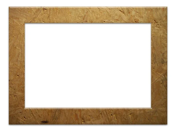 Spaanplaat frame — Stockfoto