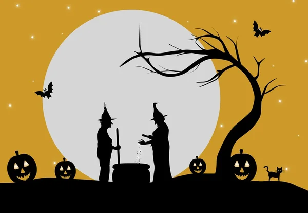 Halloween bild — Stockfoto