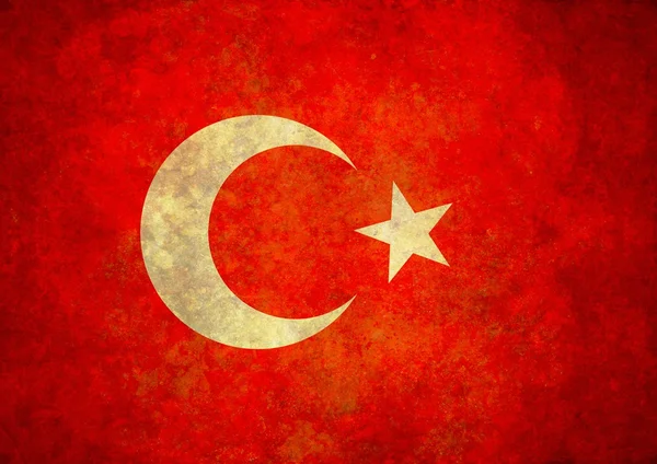 Flaga Turcja tło — Zdjęcie stockowe