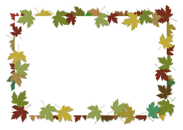 Autumn frame — Stock Photo, Image