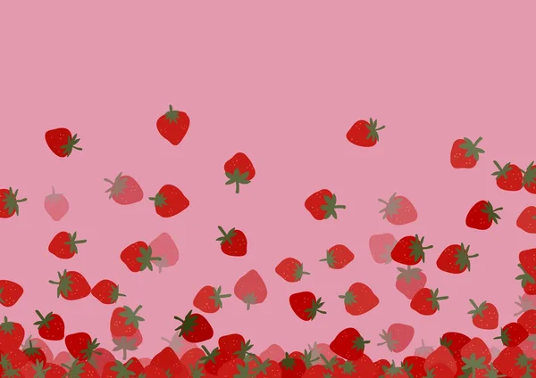 Strawberries background — Stock Photo, Image