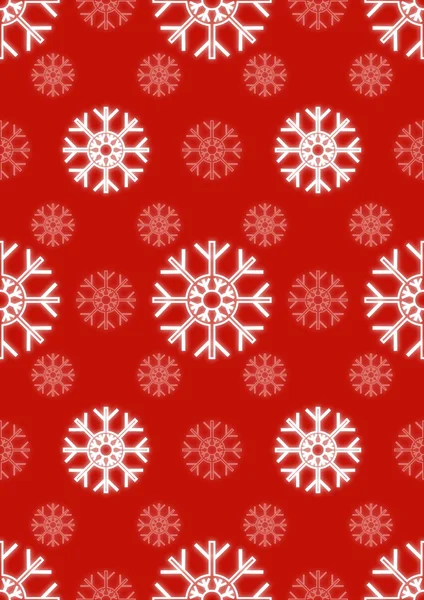 Seamless Snowflakes — Stock Photo, Image