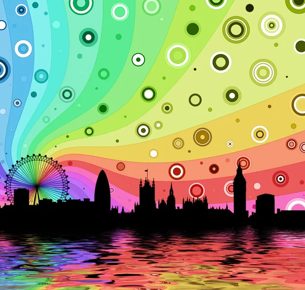 Colorful London — Stock Photo, Image