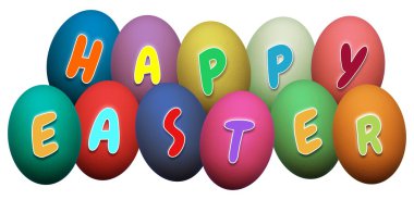 Mutlu Paskalya yumurtaları