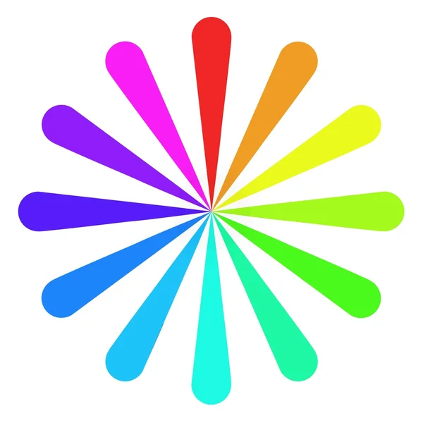 Color Fan Wheel — Stock Photo, Image