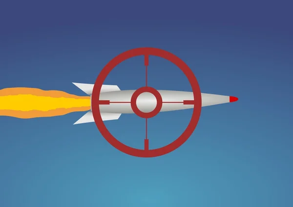 Targeting Missile — Stock Photo, Image