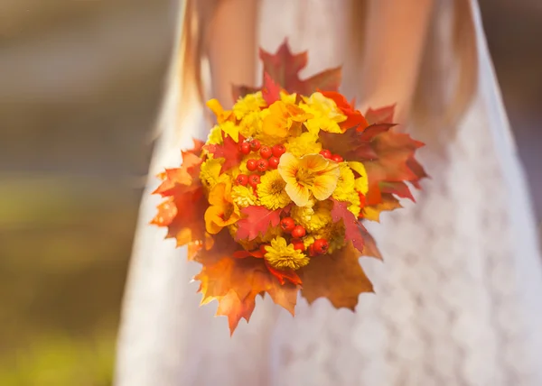 Belo buquê de casamento — Fotografia de Stock