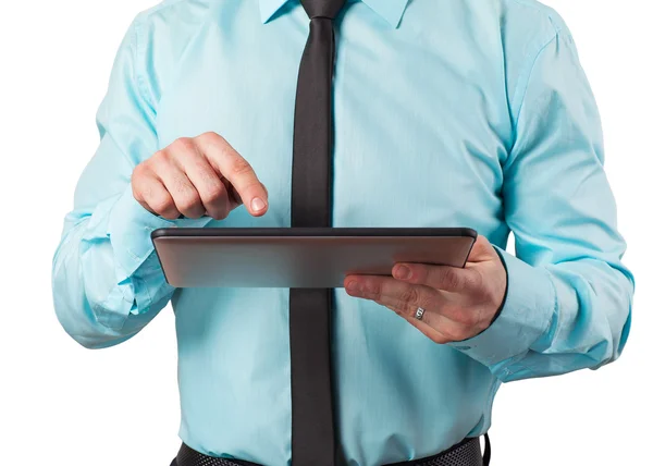 Tablet in the hands — Stock Photo, Image