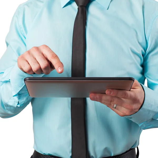 Tablet in the hands — Stock Photo, Image