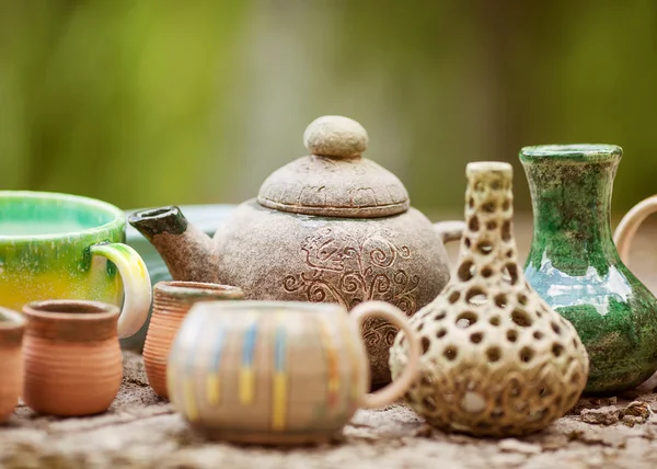 カラフルな陶器 — ストック写真