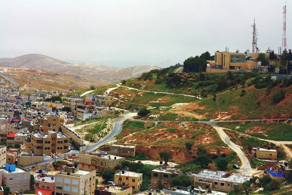 East jerusalem von mt. Scopus — Stockfoto