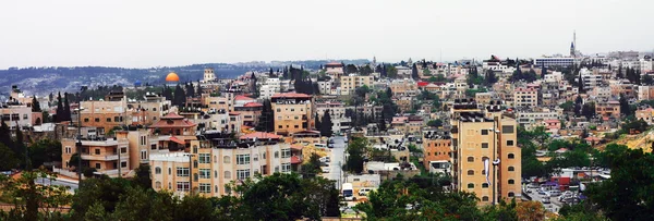 Panoraamanäkymät Jerusalemiin Vanha kaupunki — kuvapankkivalokuva