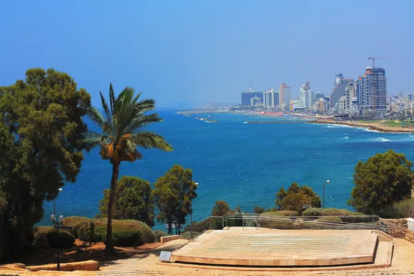 Weergaven van tel aviv van jaffa — Stockfoto