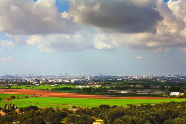 Kicsapongó élet városi felület a tel-aviv.israel — Stock Fotó