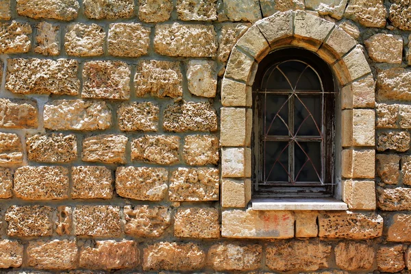 Old wall and old window — Stock Photo, Image