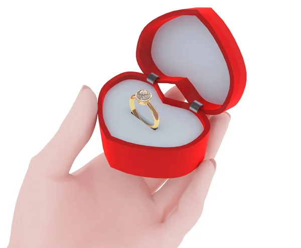 Förslaget att gifta sig — Stockfoto